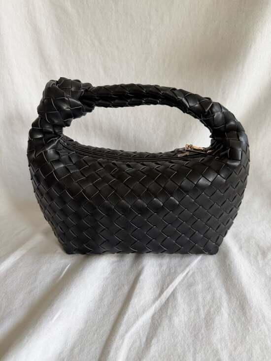 A New Day Handbags - A New Day Black Woven Handbag